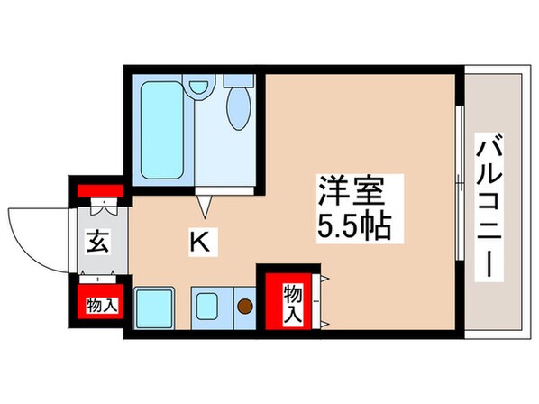 Ｔ－９２(2F)の物件間取画像